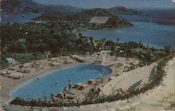 Virgin Isle Hotel Swimming Pool Postcard