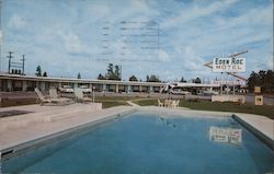 Eden Roc Motel and Restaurant Postcard