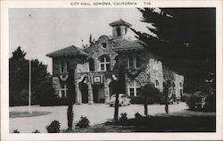 City Hall Sonoma, CA Postcard Postcard Postcard