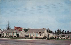 Colonial Village Motel & Apartments Portland, OR Postcard Postcard Postcard