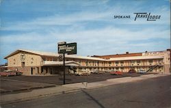 Spokane TraveLodge Postcard