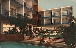 Hotel-Motel Sam Peck Postcard