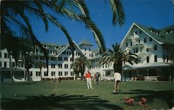 Belleview Biltmore Hotel Perfectly maintained 27 hole putting green Postcard