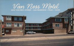Van Ness Motel Postcard