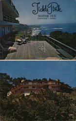 Tickle Pink Motor Inn Carmel-By-The-Sea - California Postcard