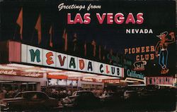 Greetings from Las Vegas Nevada, Nevada Club Postcard