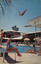 Swimming Pool at Wilbur Clark's Desert Inn Postcard