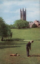 Cleveland Memorial Tower Graduate Tower, Princeton University Postcard