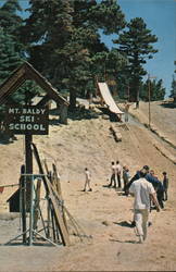 Mt Baldy Ski School in the Summer Mount Baldy, CA Postcard Postcard Postcard