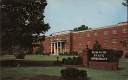 Memphis State University Tennessee Postcard Postcard Postcard