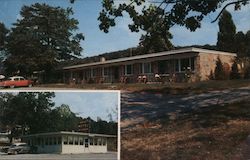 Dan-Dee Motel and Restaurant Postcard