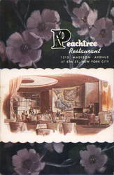 Peachtree Restaurant Postcard