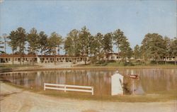 Samyra Lake Motor Court Postcard