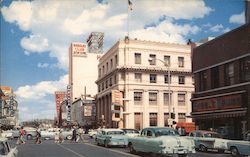 Virginia Street at 2nd Postcard