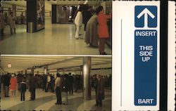 BART's Modern Downtown Station Postcard