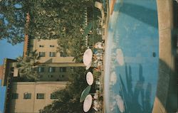 Swimming Pool at the Hotel Green Postcard