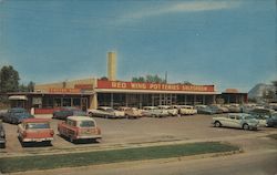 Red Wing Potteries Salesroom Postcard