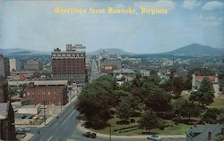 Jefferson Street Roanoke, VA Joyce L. Haynes Postcard Postcard Postcard