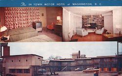 In Town Motor Hotel Postcard