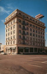 The Hotel Churchill - C Street at 9th Postcard