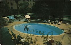 Swimming Pool at Hotel Green Postcard