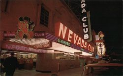 Nevada Club Postcard