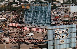 South's Largest Swap Shop at the Thunderbird Drive-In Theater Fort Lauderdale, FL Postcard Postcard Postcard