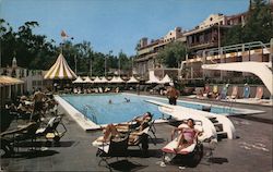 Sand and Pool Club Beverly Hills Hotel Postcard