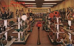 INCO Glass Factory Show Room Postcard