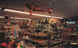 Sam's Sea Food and Hawaiian Village Famly Restaurant Postcard