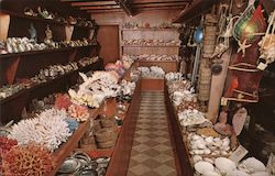 Interior of Sea Spray Gift Shops Redondo Beach, CA Postcard Postcard Postcard