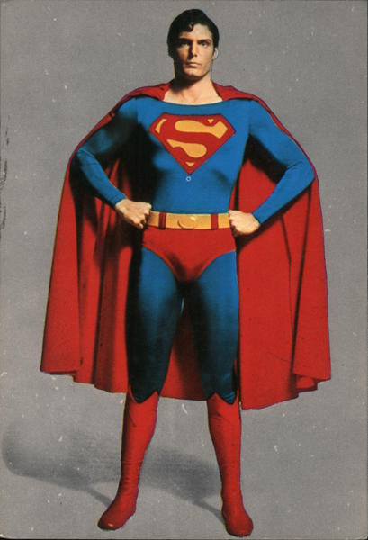 Christopher Reeves as Superman, 1979 Actors