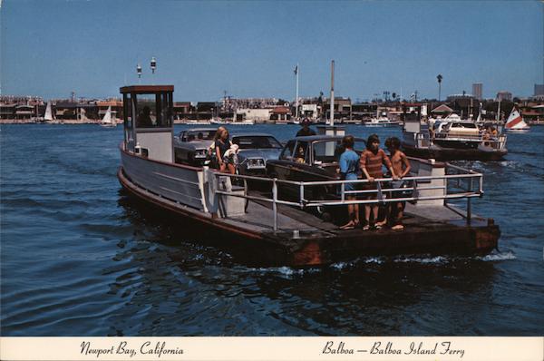 Balboa-Balboa Island Ferry Newport Beach California