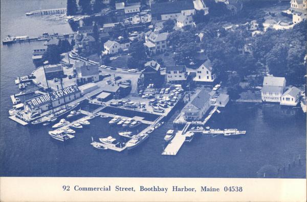 Commercial Street Boothbay Harbor Maine