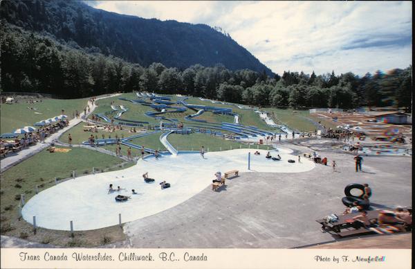 Trans Canada Waterslides Chilliwock BC British Columbia