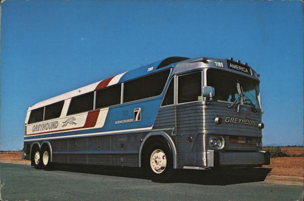 Greyhound's Super 7 Scenicruiser Buses