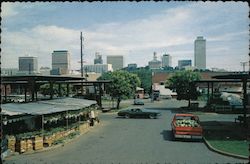 Skyline View from Farmers Market Nashville Tennessee