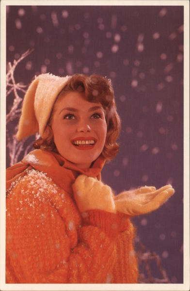 Model in Snow; 1961 Women
