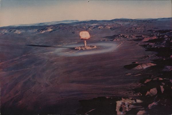 Atomic Explosion, Nevada Proving Grounds