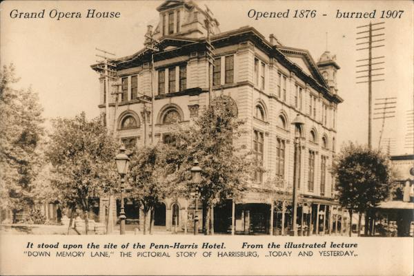 Grand Opera House Harrisburg Pennsylvania