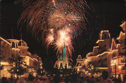 Lot of 5: Walt Disney World / EPCOT Center Postcards, 1990's Postcard