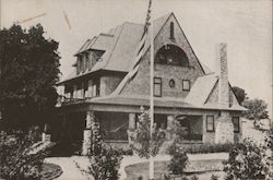 Exterior of William Griffin Home Postcard