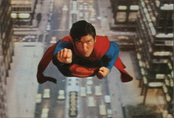 1979 Superman (Christopher Reeves) Postcard