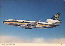 British Caledonian DC10-30 Postcard