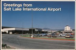 Salt Lake International Airport Postcard