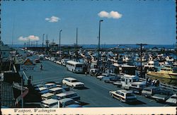 View Along Waterfront Postcard