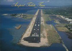 Aéroport International Tahiti Faa'a French Polynesia South Pacific Postcard Postcard Postcard