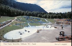 Trans Canada Waterslides Postcard