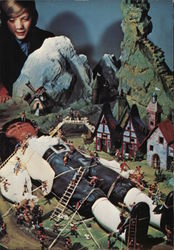 Gulliver in Lilliput - Miniature World, Empress Hotel Postcard