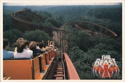 The Beast, Kings Island Ohio Postcard Postcard Postcard